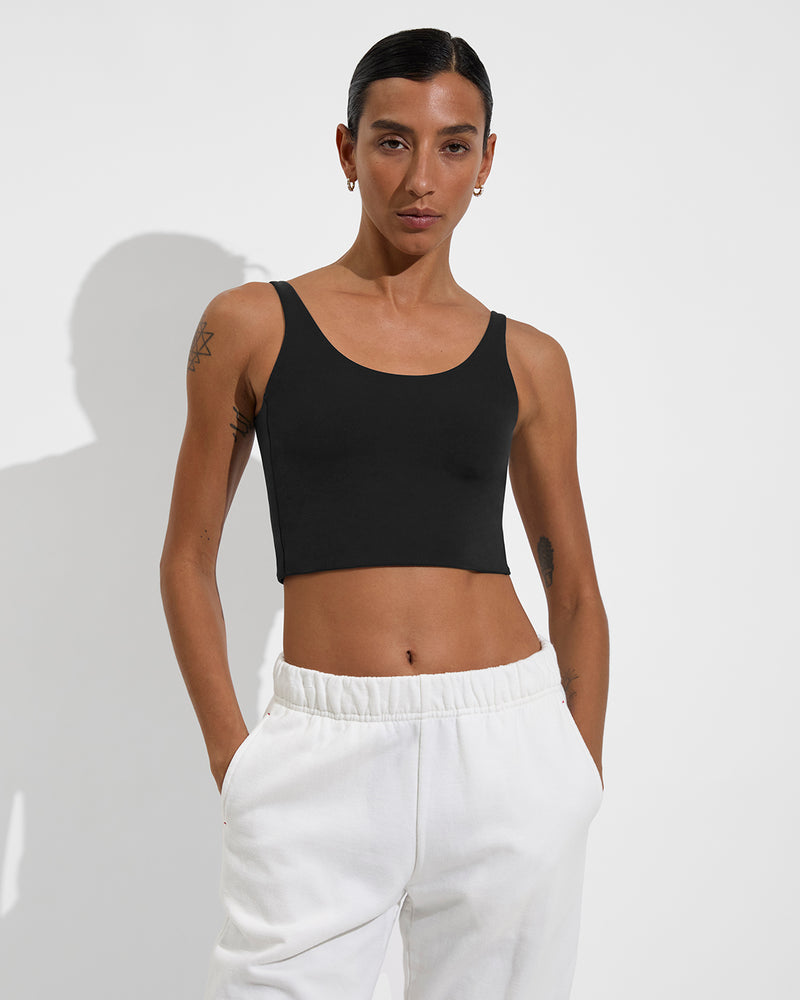Reset Tank - Jet + Sports & Rec Jogger - Coconut (Size S)