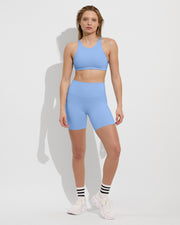 On Deck Top + Super Moves Short 5" - Blue Skies (Size S)