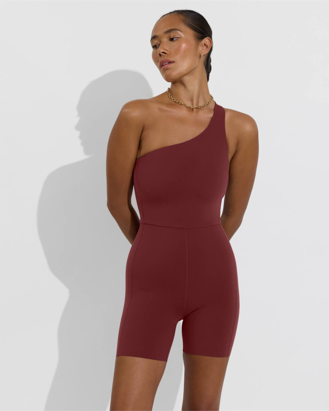 Shoreline Playsuit 5" - Jam (Size S)