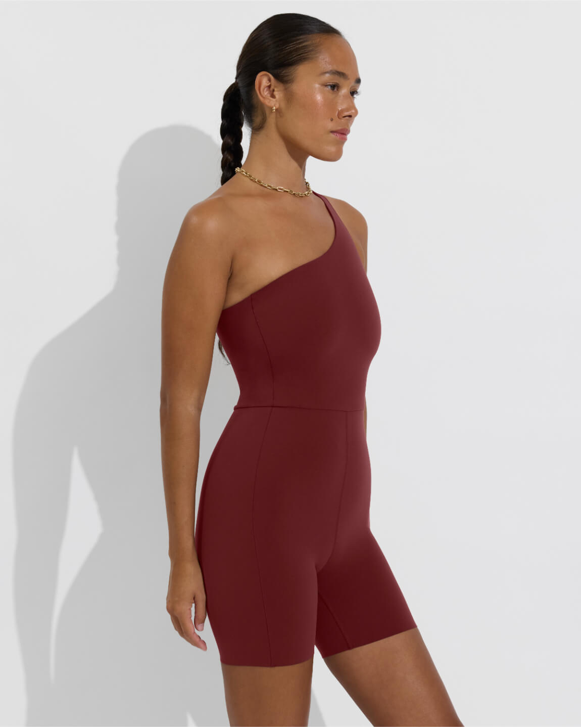 Shoreline Playsuit 5" - Jam (Size S)