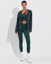 Sportif Tank + Super Moves Tight + Beach Side Hoodie - Abyss (Size S/M)