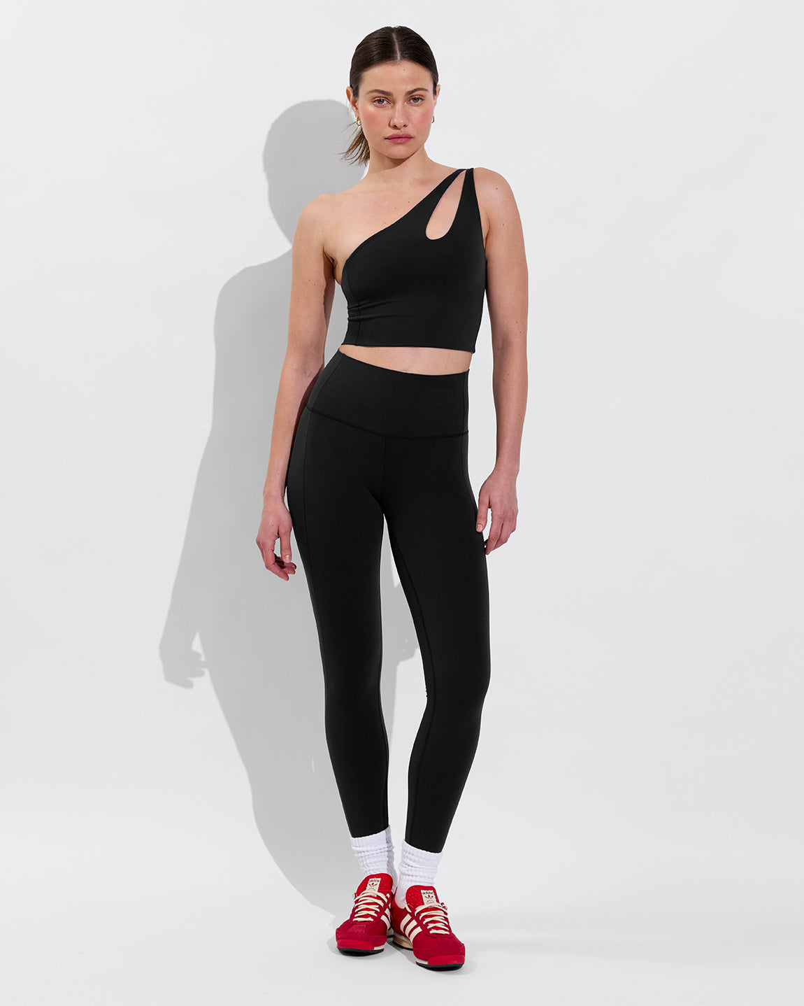 Sportif Tank + Super Moves Tight - Jet (Size S)