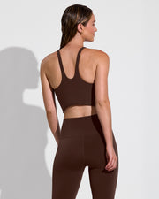 Super Flex Tank - Cold Brew + Super Moves Tight - Cold Brew
