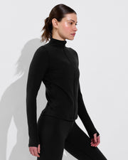 Super Moves Jacket + Kick It Pant- Jet (Size S)
