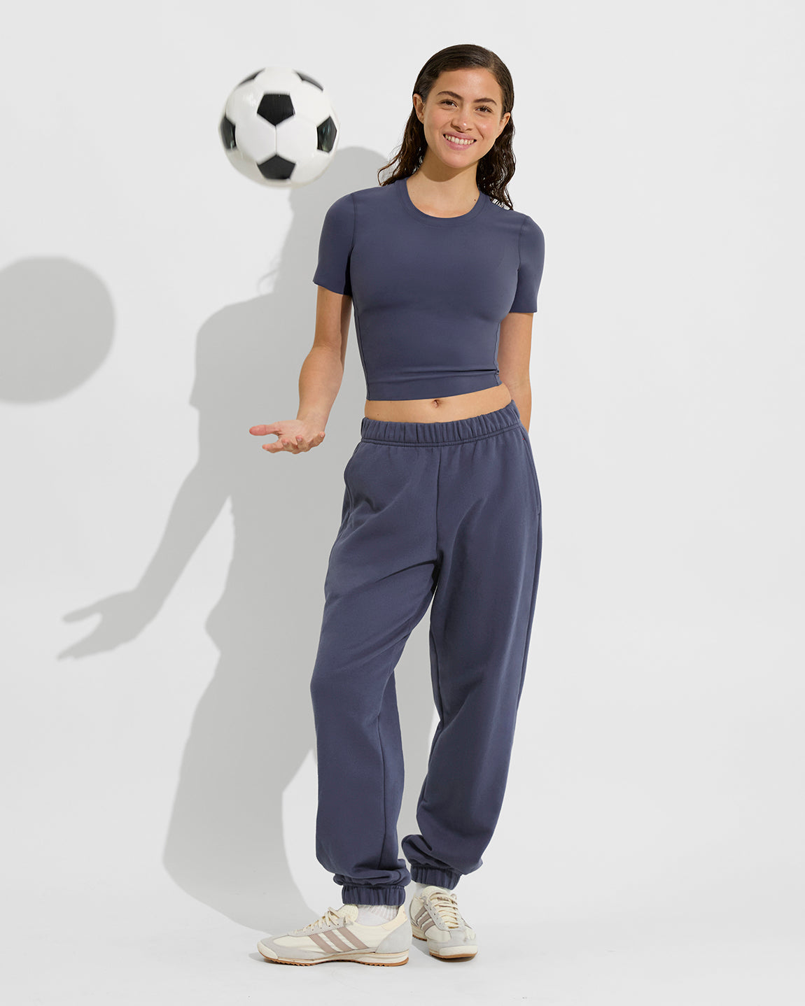 Super Moves SS Tee + Sports & Rec Jogger - Varsity (Size S)