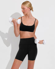 Pool Days Top + Super Moves Short 7" - Jet (Size S)