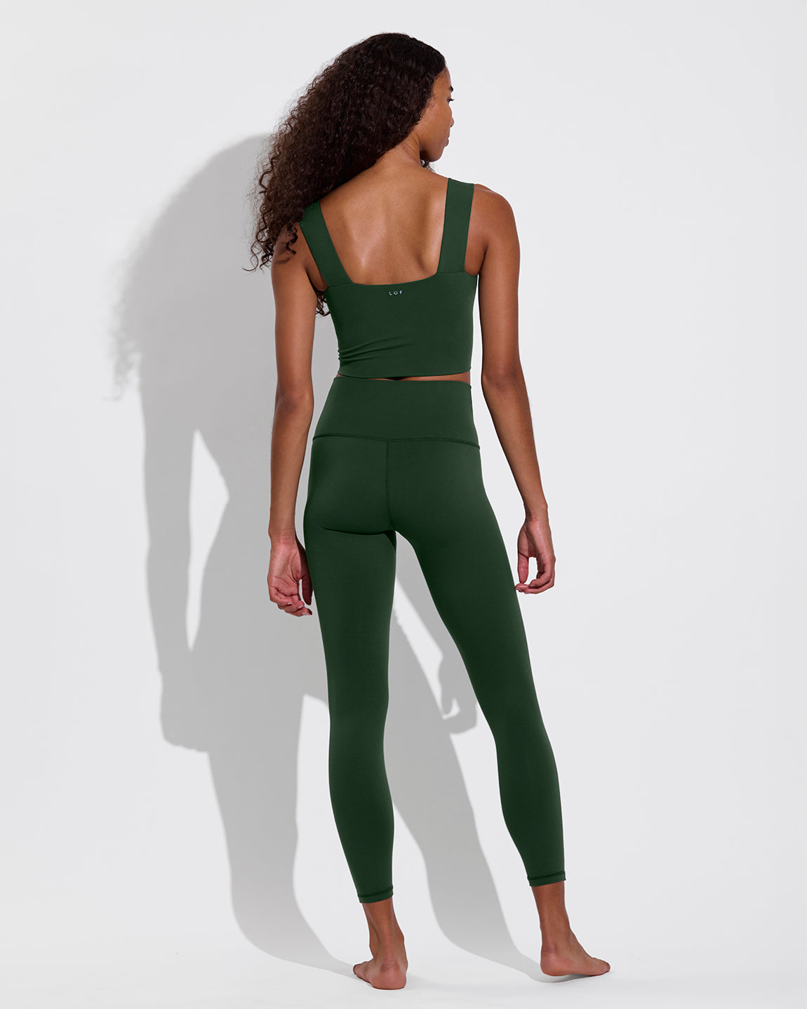 Frame Top + Super Moves Tight - Palm (Size S)