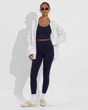 Replay Tank + Super Moves Tight - Sprint + Port Button Down - Coconut (Size S)