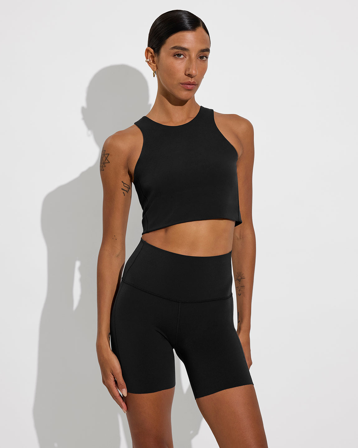 Tone Tank + Super Moves Short 5" - Jet (Size S)