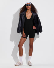 Weekender Playsuit 5" - Jet (Size S)