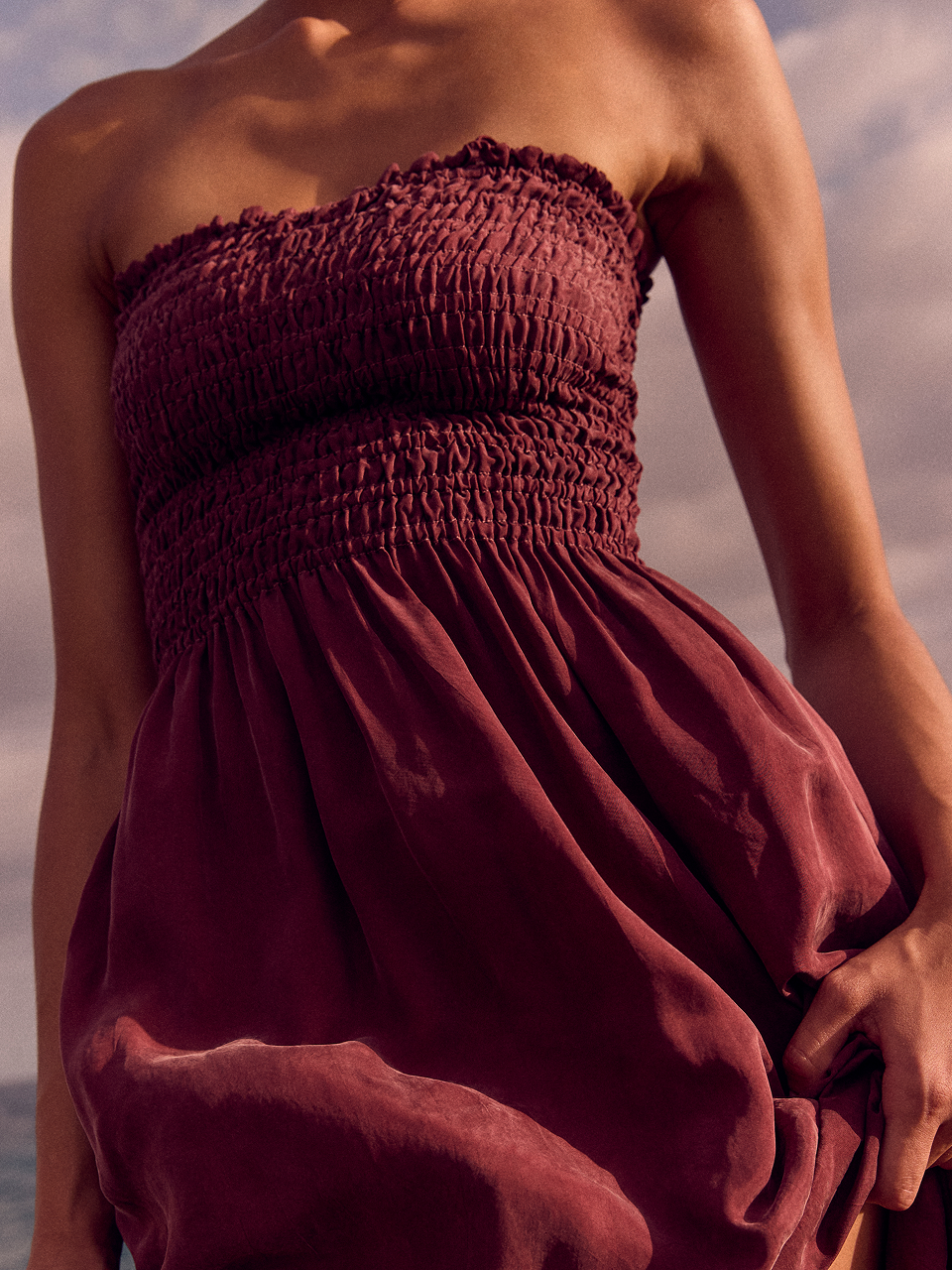 Cabana Dress in Jam