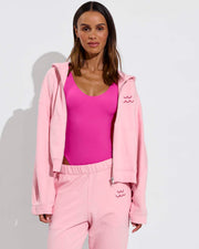 Beach Side Hoodie + Sports & Rec Jogger *Check Yourself - Delight / Hot + Betty Suit - Hot (Size S)
