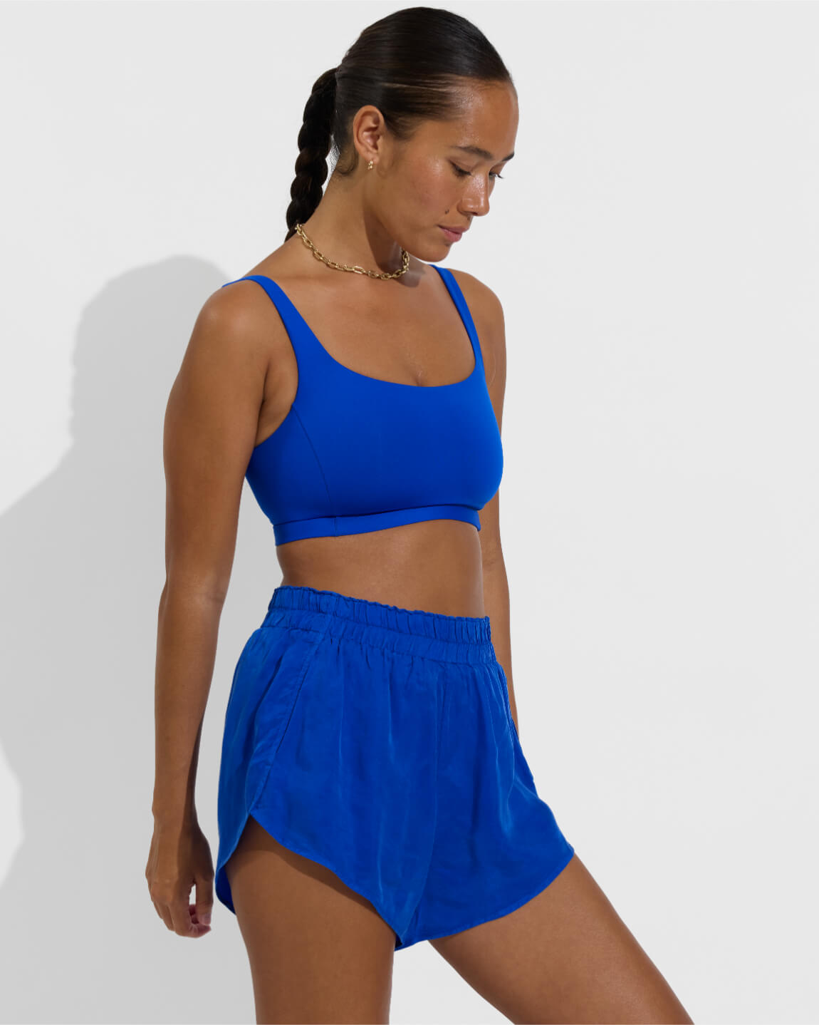 Top Shelf (32DD, Size S) + Day Trip Short - First Place (Size S)