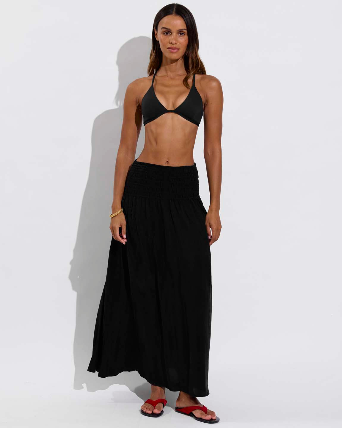 Reef Top + Paloma Skirt - Jet (Size S)