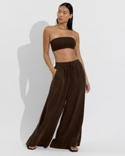 Tubular Top + Playaway Pant - Cold Brew (Size S)