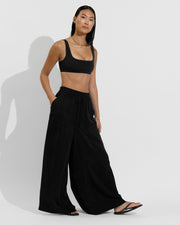 Streamline Top + Playaway Pant - Jet (Size S)