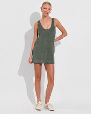 Towel To Go Dress - Agave (Size S)