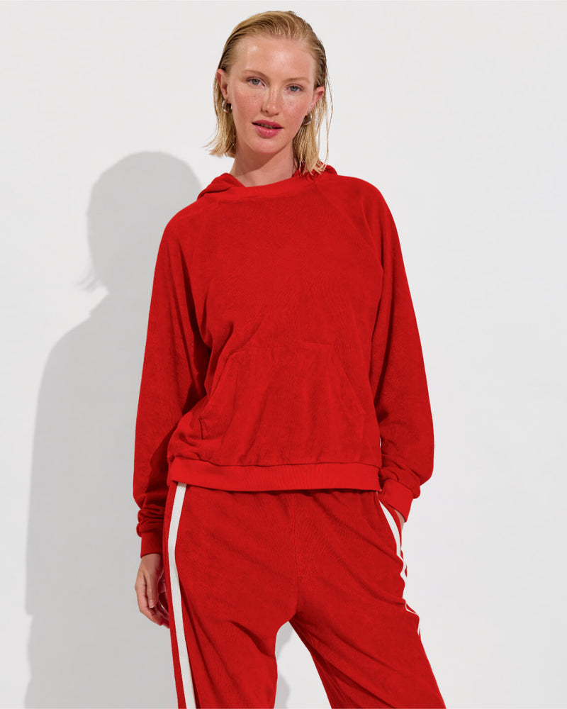 Towel To Go Hoodie (Size S/M) + Towel To Go Jogger - Sweet Chili Heat (Size S)
