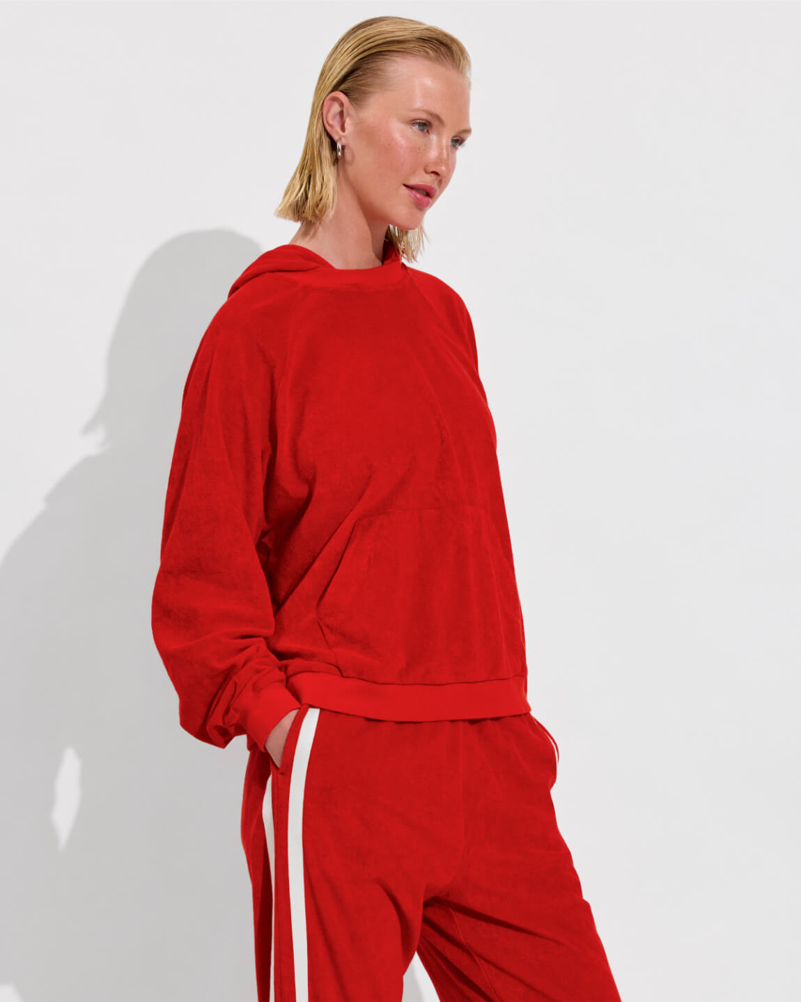 Towel To Go Hoodie (Size S/M) + Towel To Go Jogger - Sweet Chili Heat (Size S)