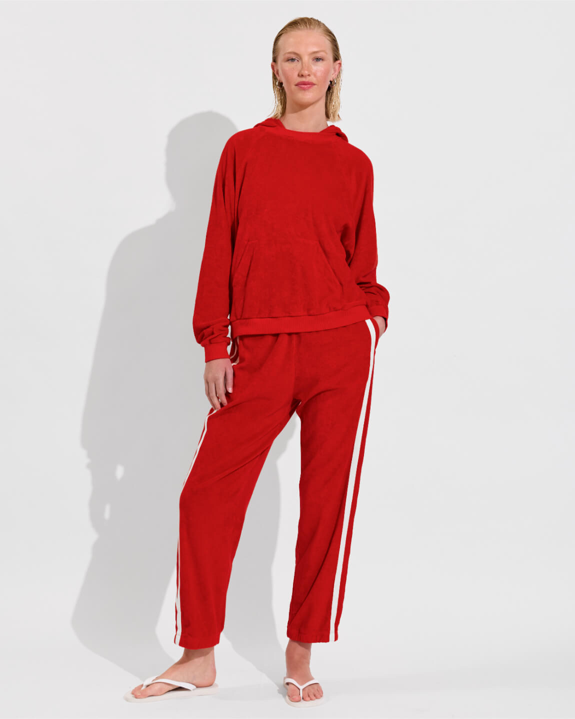 Towel To Go Hoodie (Size S/M) + Towel To Go Jogger - Sweet Chili Heat (Size S)