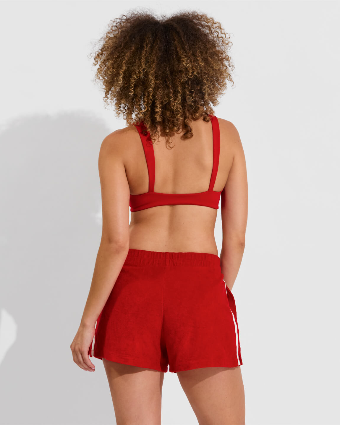 La Plage Top + Towel To Go Short - Sweet Chili Heat (Size S)