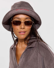 Towel To Go Top (Size S/M) + Towel To Go Hat - Stormy
