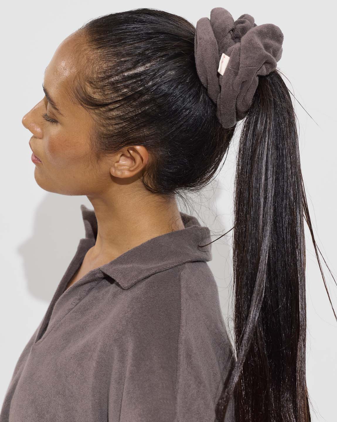 Towel To Go Top (Size S/M) + Towel To Go Scrunchie - Stormy