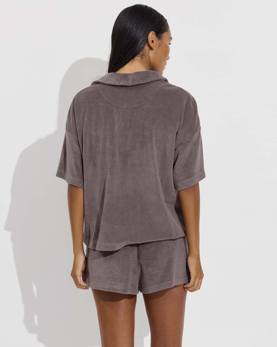 Towel To Go Top (Size S/M) + Towel To Go Short - Stormy (Size S)