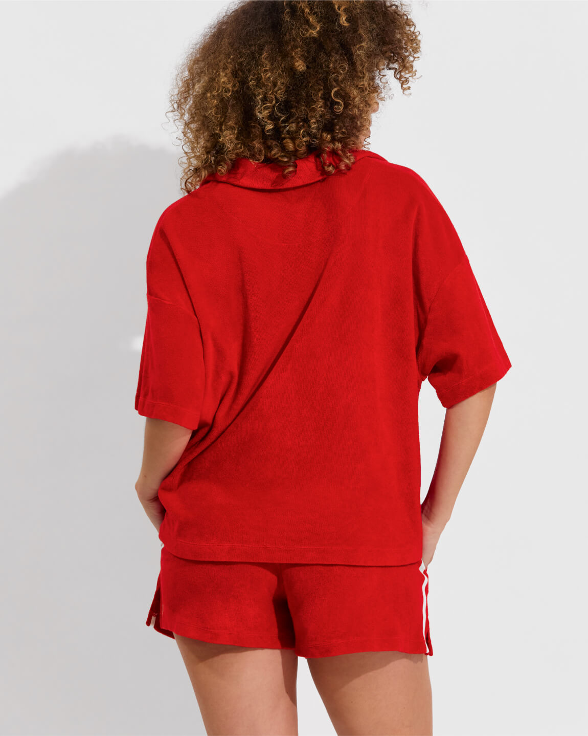 Towel To Go Top (Size S/M) + Towel To Go Short - Sweet Chili Heat (Size S)