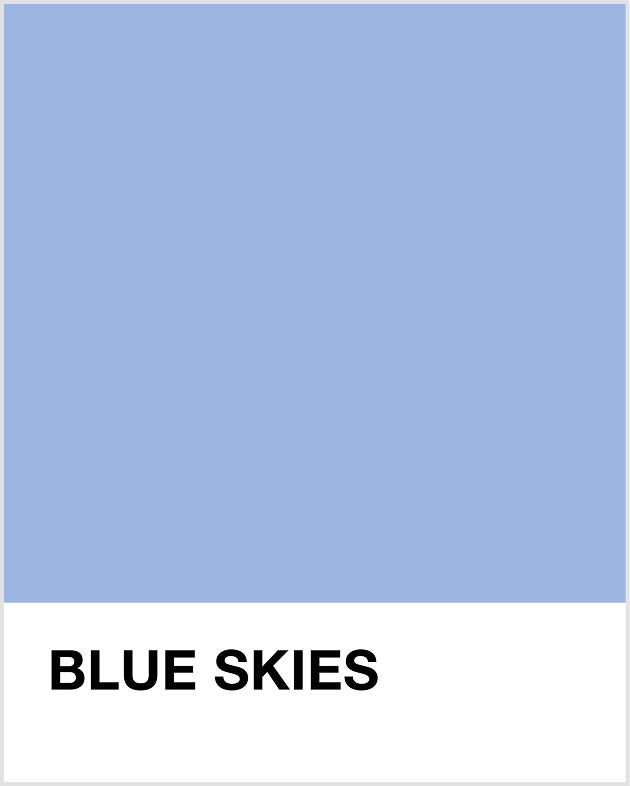 Blue Skies Pantone