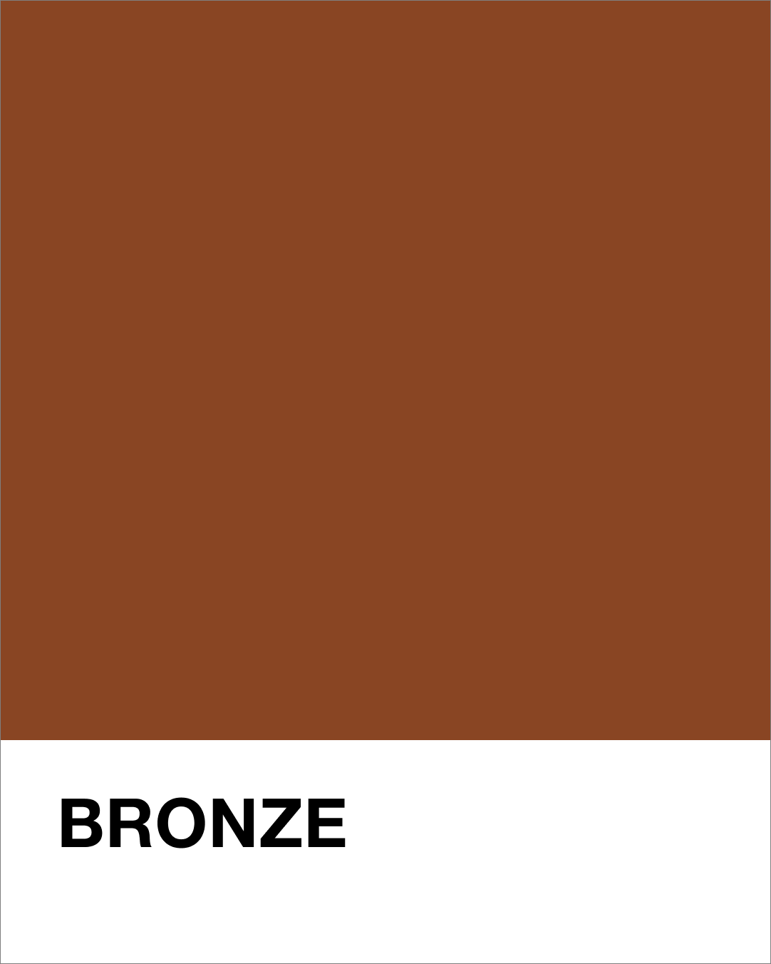 Bronze Pantone