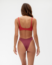 Carve Top - Camp + Dawn Bottom - Desert Plum (Size S)