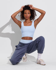 Frame Top - Blue Skies + Sports & Rec Jogger - Varsity (Size S) 