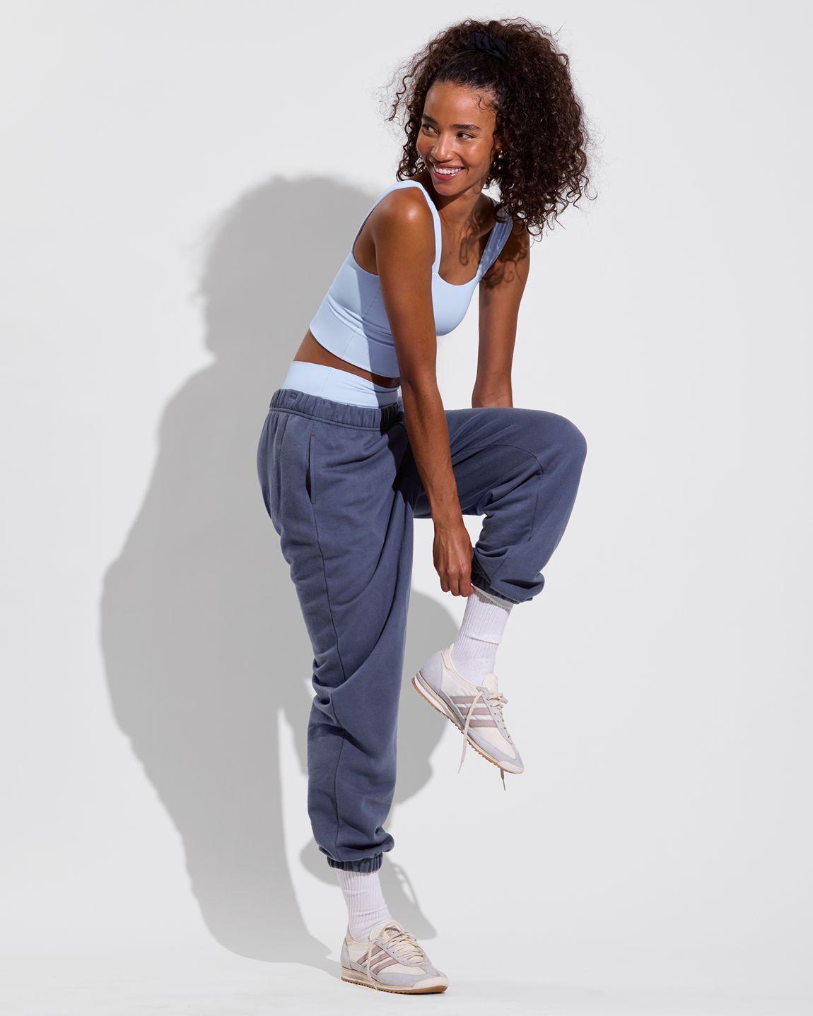 Frame Top - Blue Skies + Sports & Rec Jogger - Varsity (Size S) 