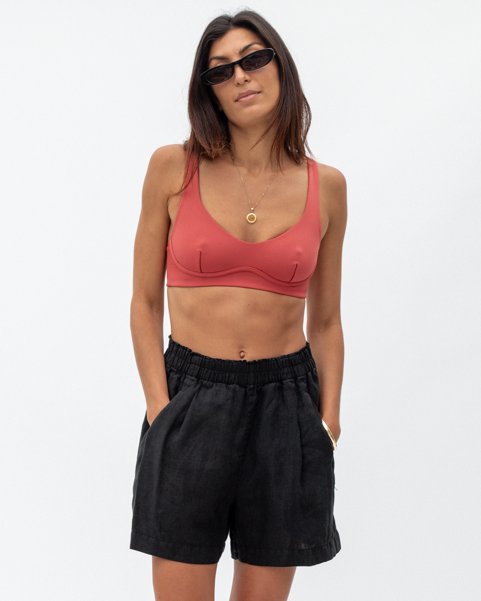 Carve Top - Camp + Coastal Short - Jet (Size S)