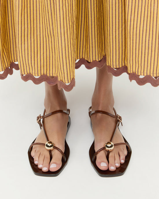 Dana Jelly Sandal - Cold Brew
