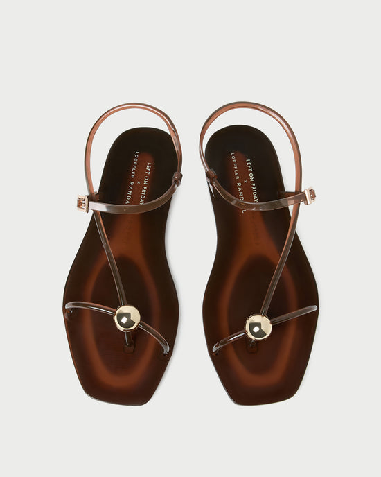 Dana Jelly Sandal - Cold Brew
