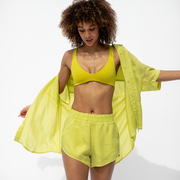 Day Trip Button Down + Day Trip Short - Sour (Size S)