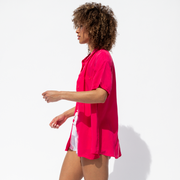 Weekender Suit +  Day Trip Button Down - La La Land + Getaway Short - Tidal Stripe Zinc (Size S)