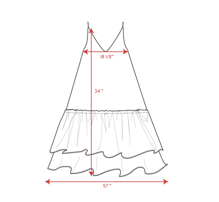 Day Trip Dress Measurements