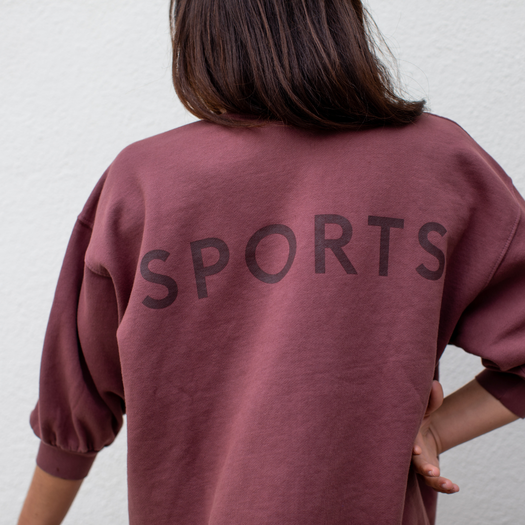 Sports & Rec Sweatshirt *Games - Desert Plum / Sports