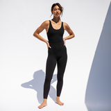 Double Scoop Playsuit 25" - Jet