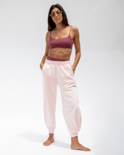 Pool Days Top - Desert Plum + Field Day Sweatpant - Delight (Size S)