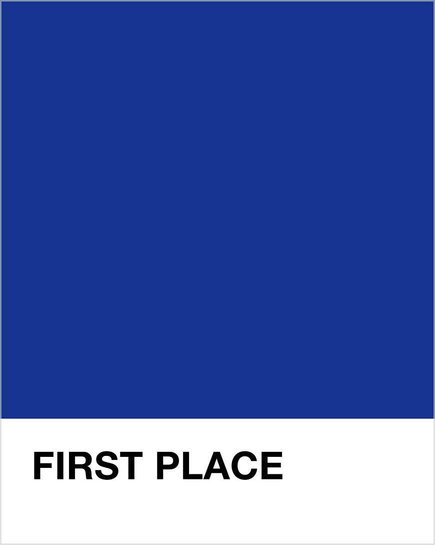 First Place Pantone