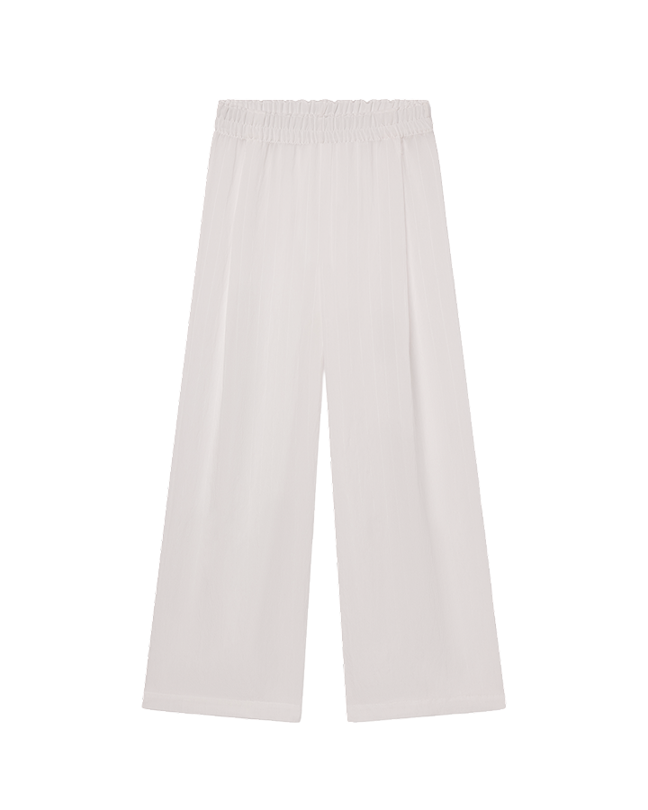 Day Trip Pant Sheer Stripe in Coconut