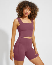 Frame Top + Super Moves Short 5" - Desert Plum (Size S)