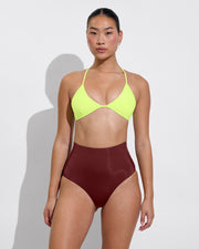 Reef Top - Limoncello + Hi Tide Bottom - Jam (Size S)
