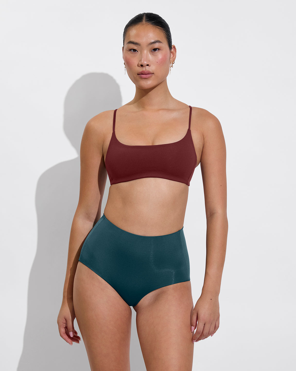Pool Days Top - Jam + Barrel Bottom - Deep End (Size S)