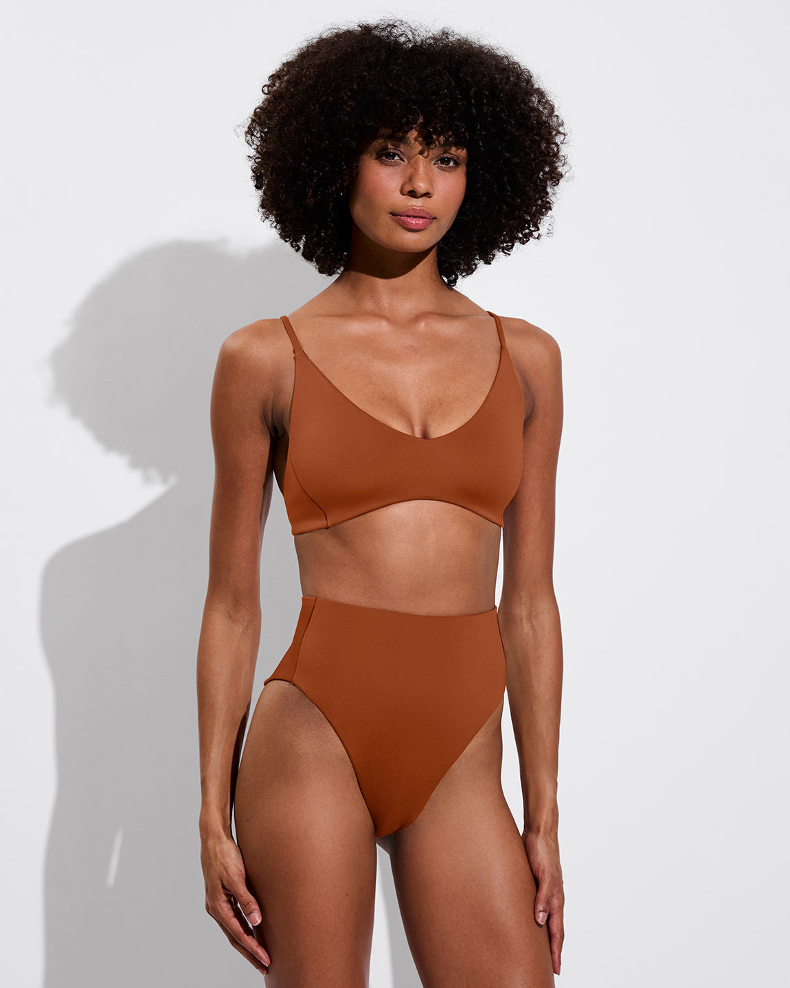 Sunday Top + Hi Hi Bottom - Bronze (Size S)