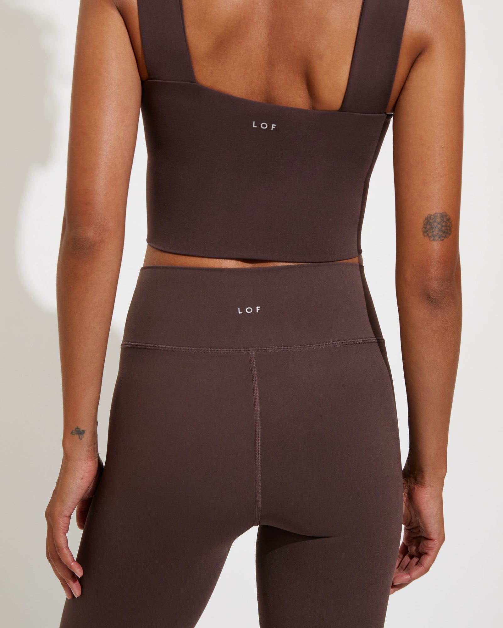 Frame Top + Kick It Pant - Cold Brew (Size S)